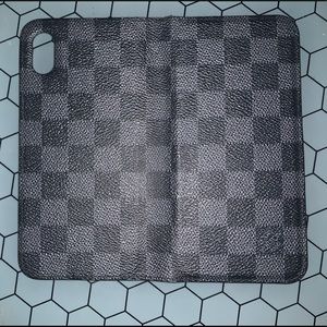 Louis Vuitton Damier Graphite iPhone XS Max Folio